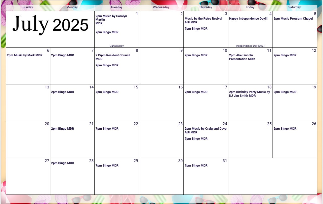 Calendars